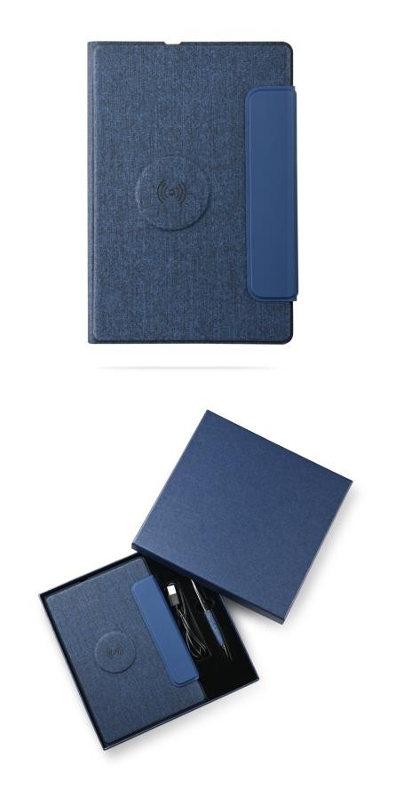 Coffret 2pcs bloc note A5 Wireless 15w avec fermeture aimanté et stylo