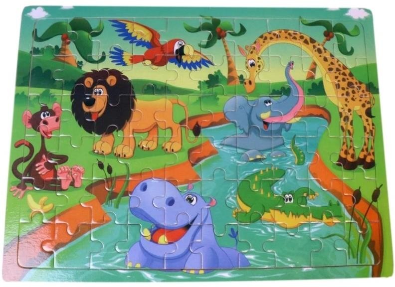 PUZZLE RECTANGULAIRE EN BOIS
