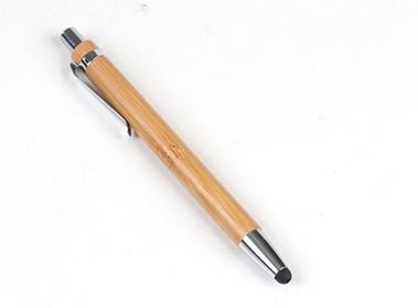 Stylo métal en bois avec tactile