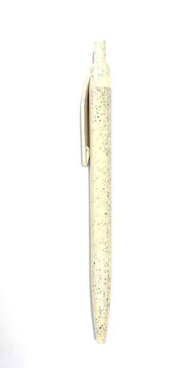 Stylo métal mat noir bois Eco avec embout tactile