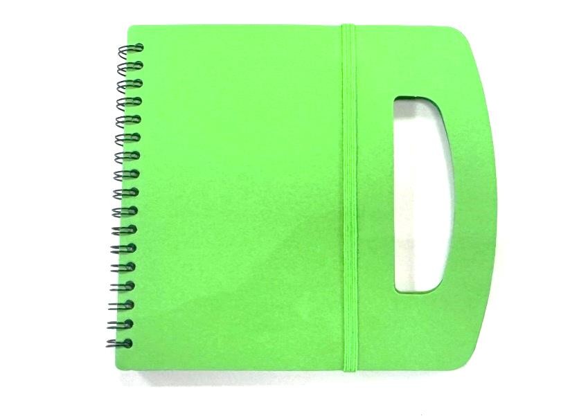CARNET ECO SPIRALE AVEC POST IT + STYLO INTÉGRÉ