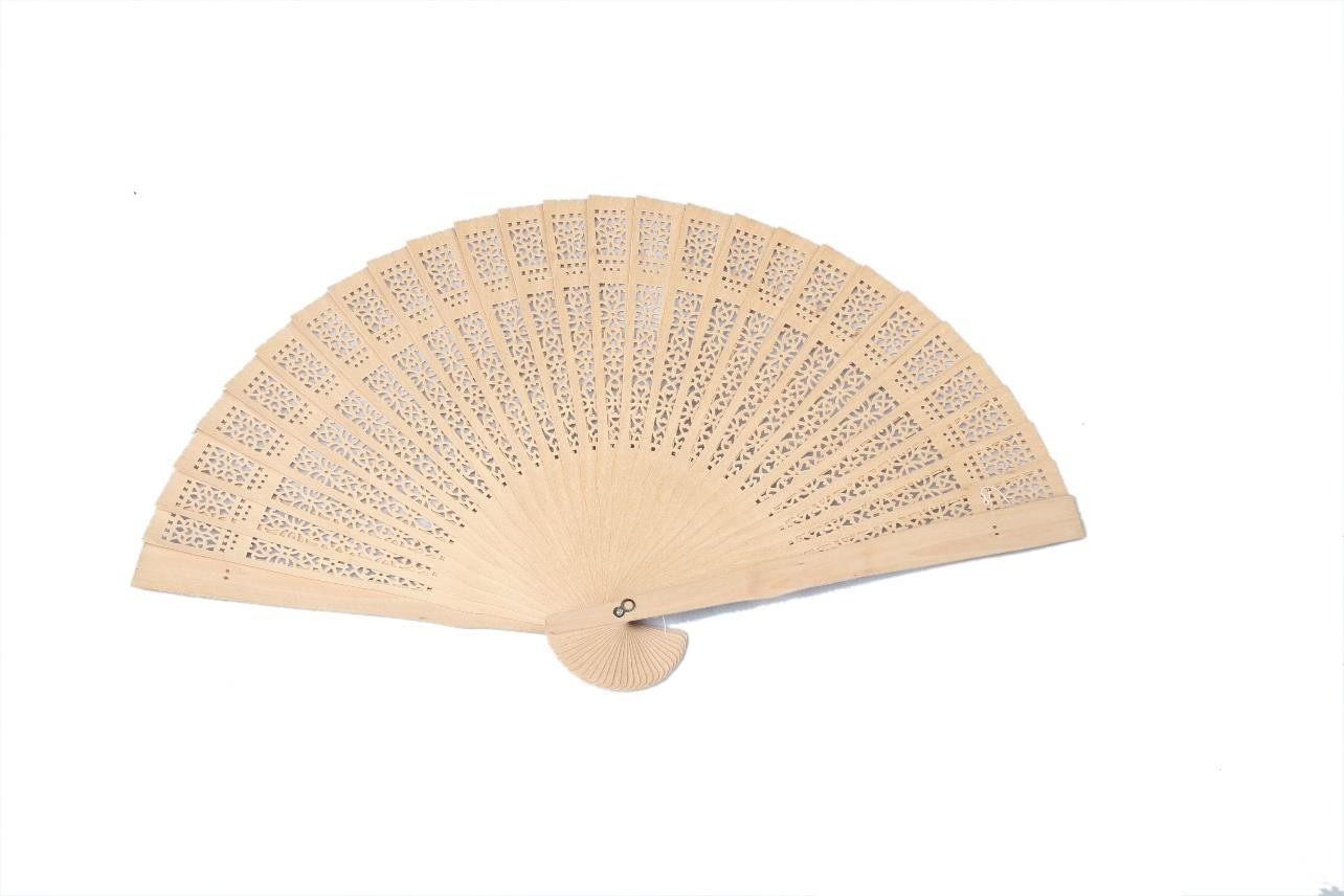 EVENTAIL PLIABLE EN BOIS