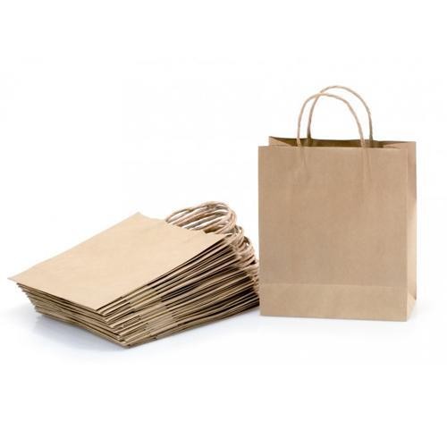 Sac papier kraft Dimensions :  A4 32X26X12CM / A5  25X19X10CM A6  21X13X8CM