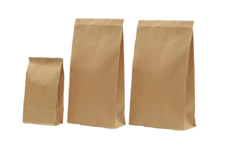Sac en papier kraft Dimensions: 20x11x5cm /33x18x5cm /33x24x5cm