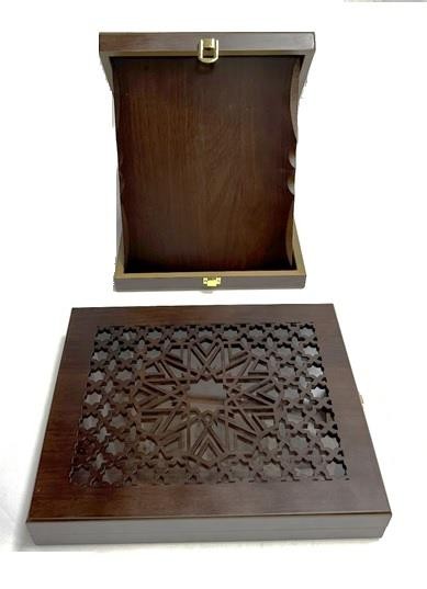 trophée cristal socle bois