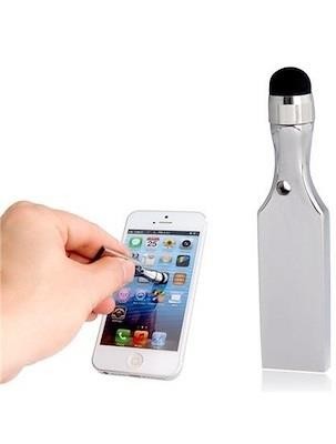 USB MÉTAL CHROME AVEC TACTILE 32GO