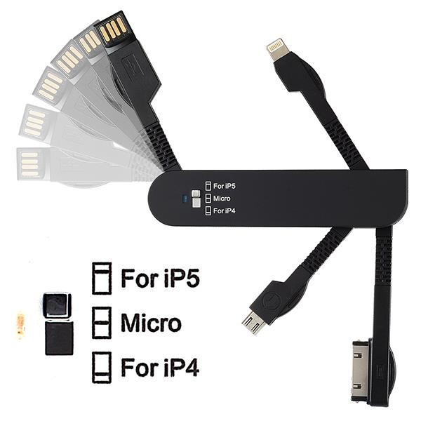 cable multi fonction gsm noir