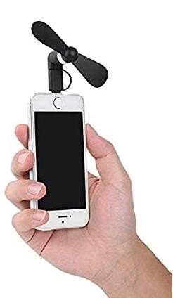 VENTILATEUR PORTABLE POUR TÉLÉPHONE