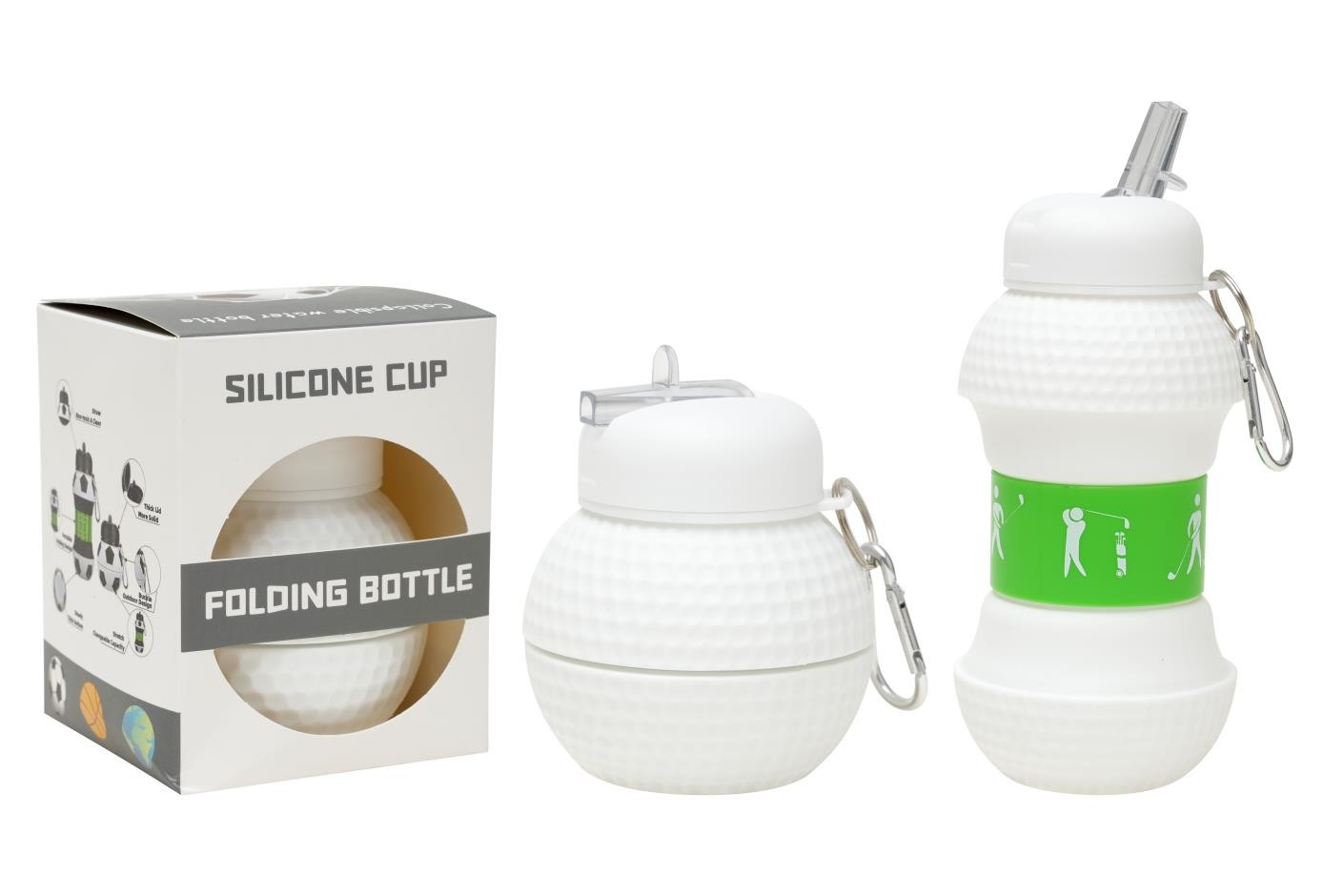 Gourde pliable balle de golf 550ml