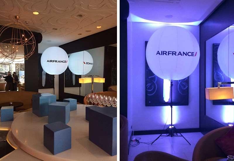 Ballon lumineux 120cm avec trepied + prise