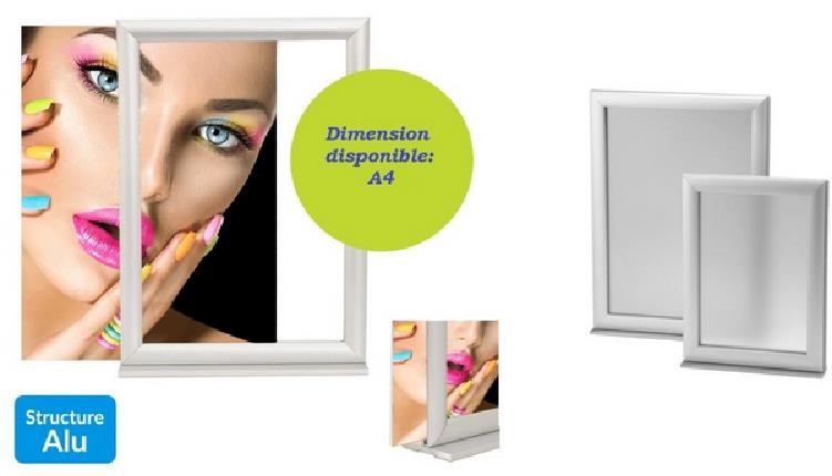 CADRE CLIC CLAC DOUBLE FACE Dimensions: A4/A5
