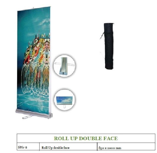 ROLL UP STANDARD DOUBLE FACE