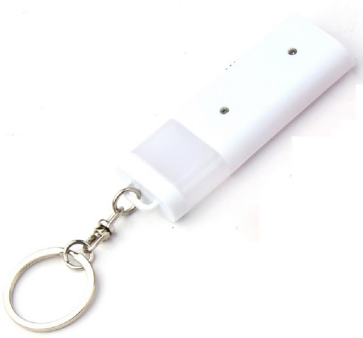 Porte clés plastique rectangulaire