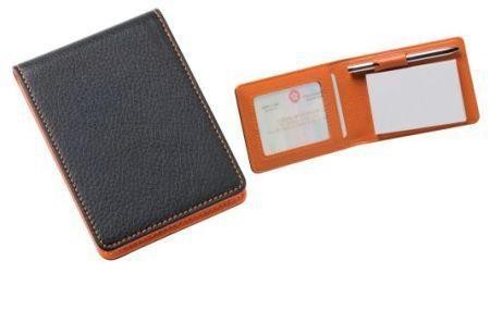 Porte carte visite mini avec bloc note