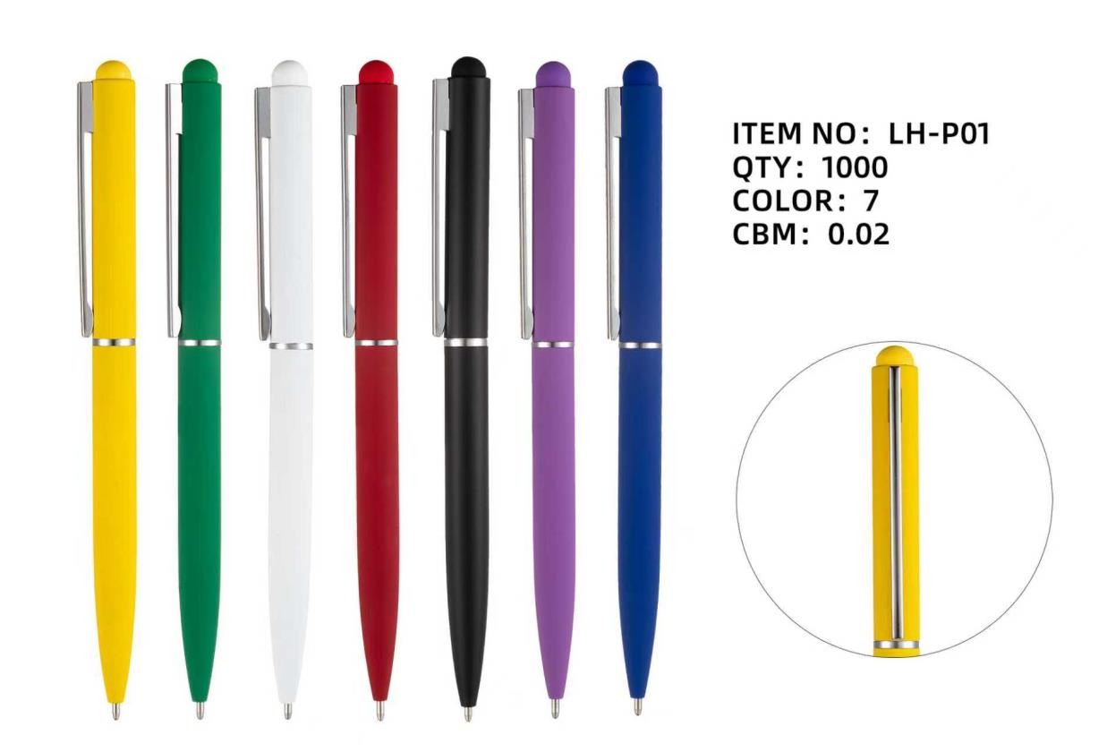 Stylo metal INWI tout mat avec embout tactile