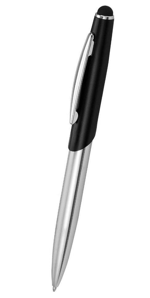 Stylo métal XIMI noir gris avec tactile