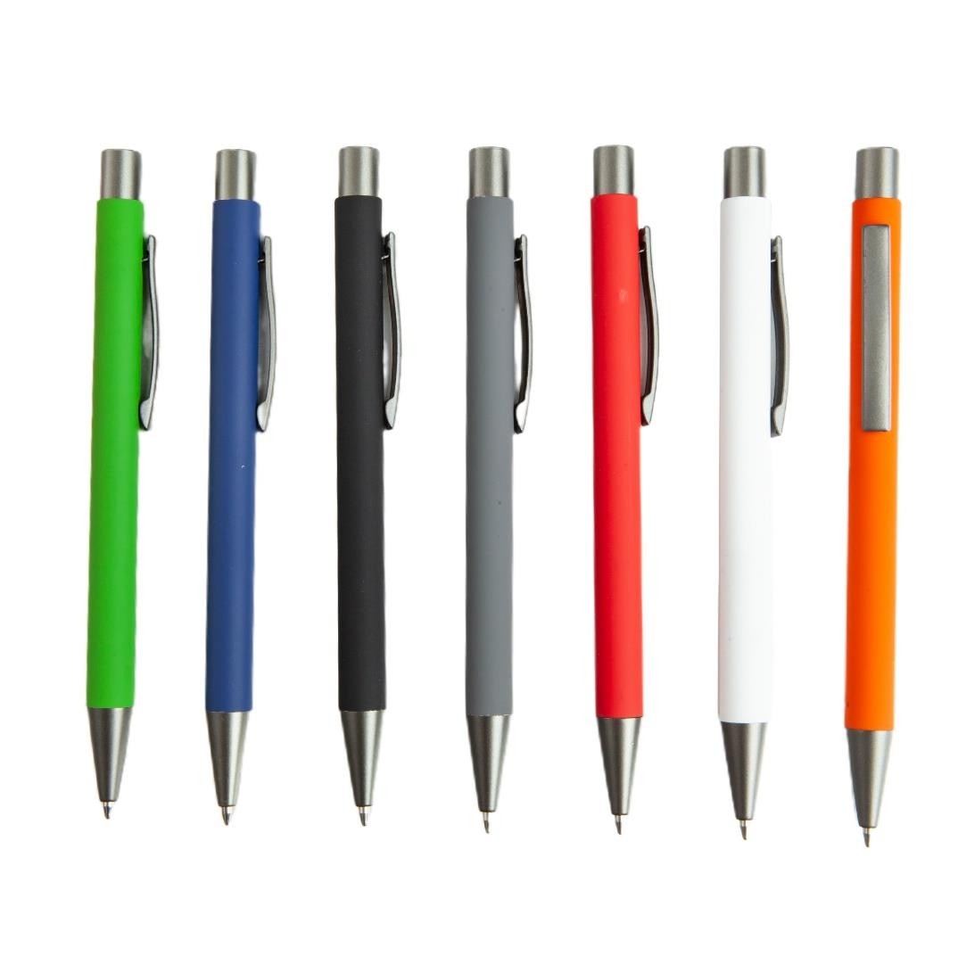Stylo soft touch avec embout tactile