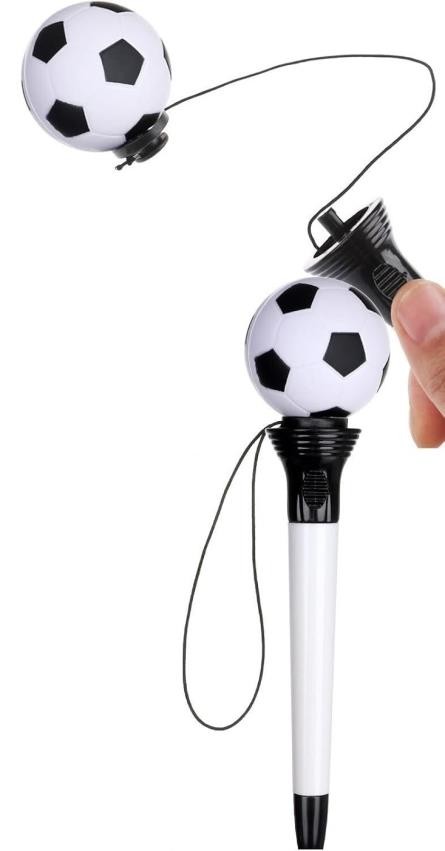 Stylo ballon foot rétractable