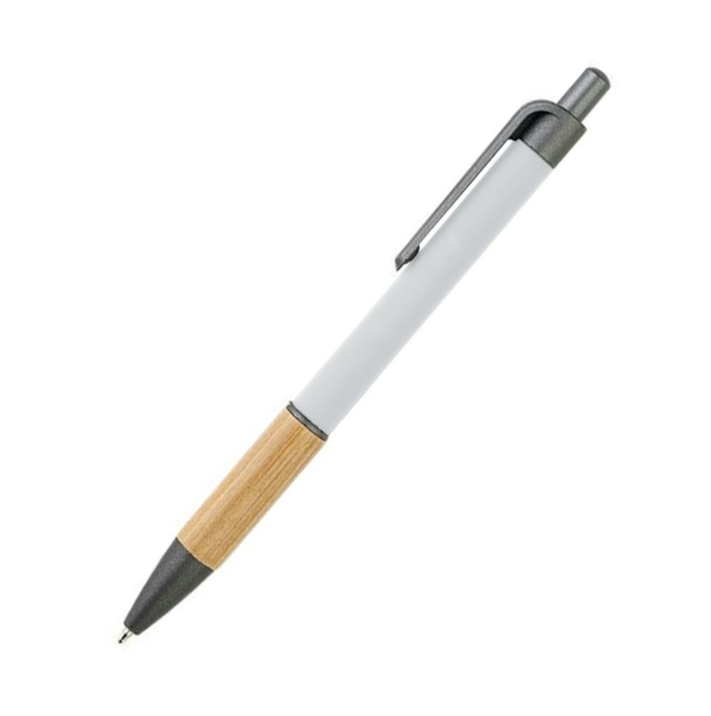 Stylo métal moitier bambou