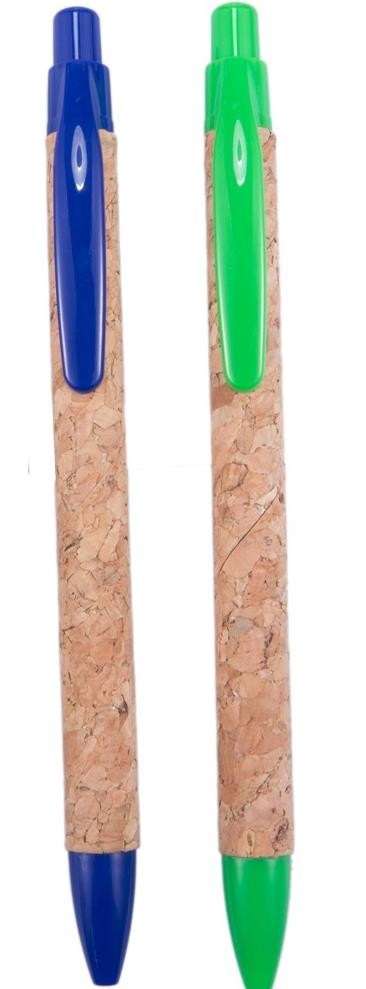 Stylo métal bouton éco recyclé