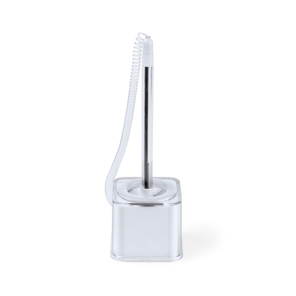 Stylo comptoir carré transparent