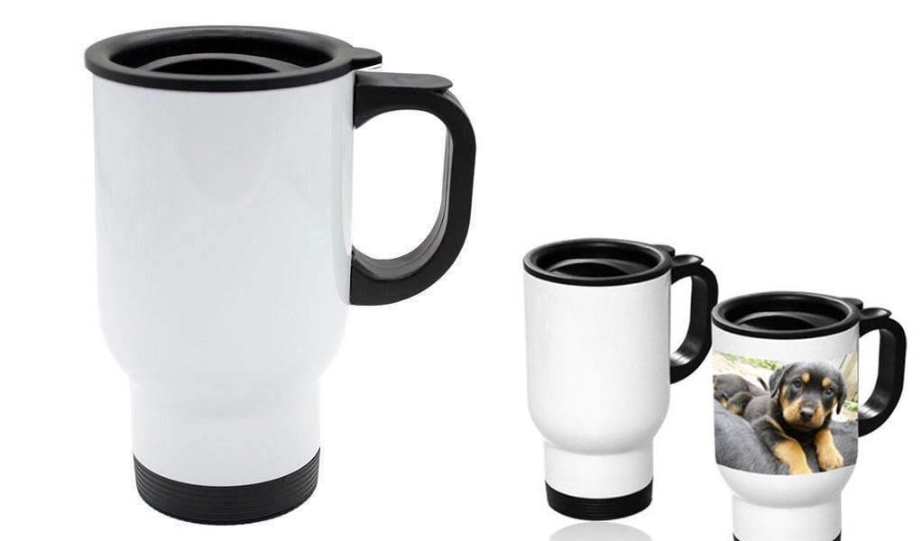 MUG INOX BLANC SUBLIMATION 500ML