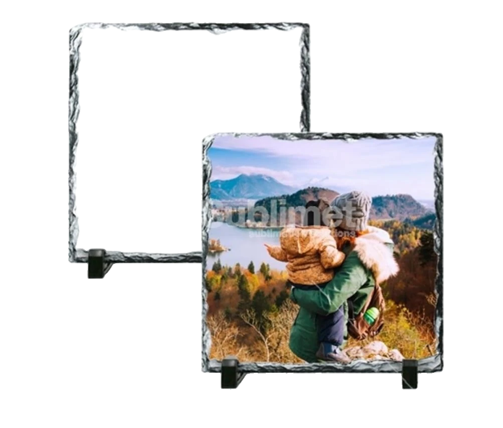 Ardoise Carré sublimation 18x18cm