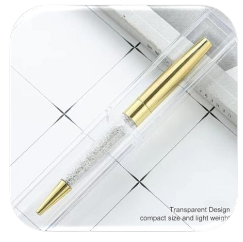 Etui boite stylo plexi transparent