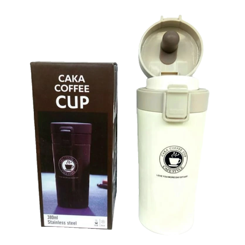 Mug inox crème 400ml
