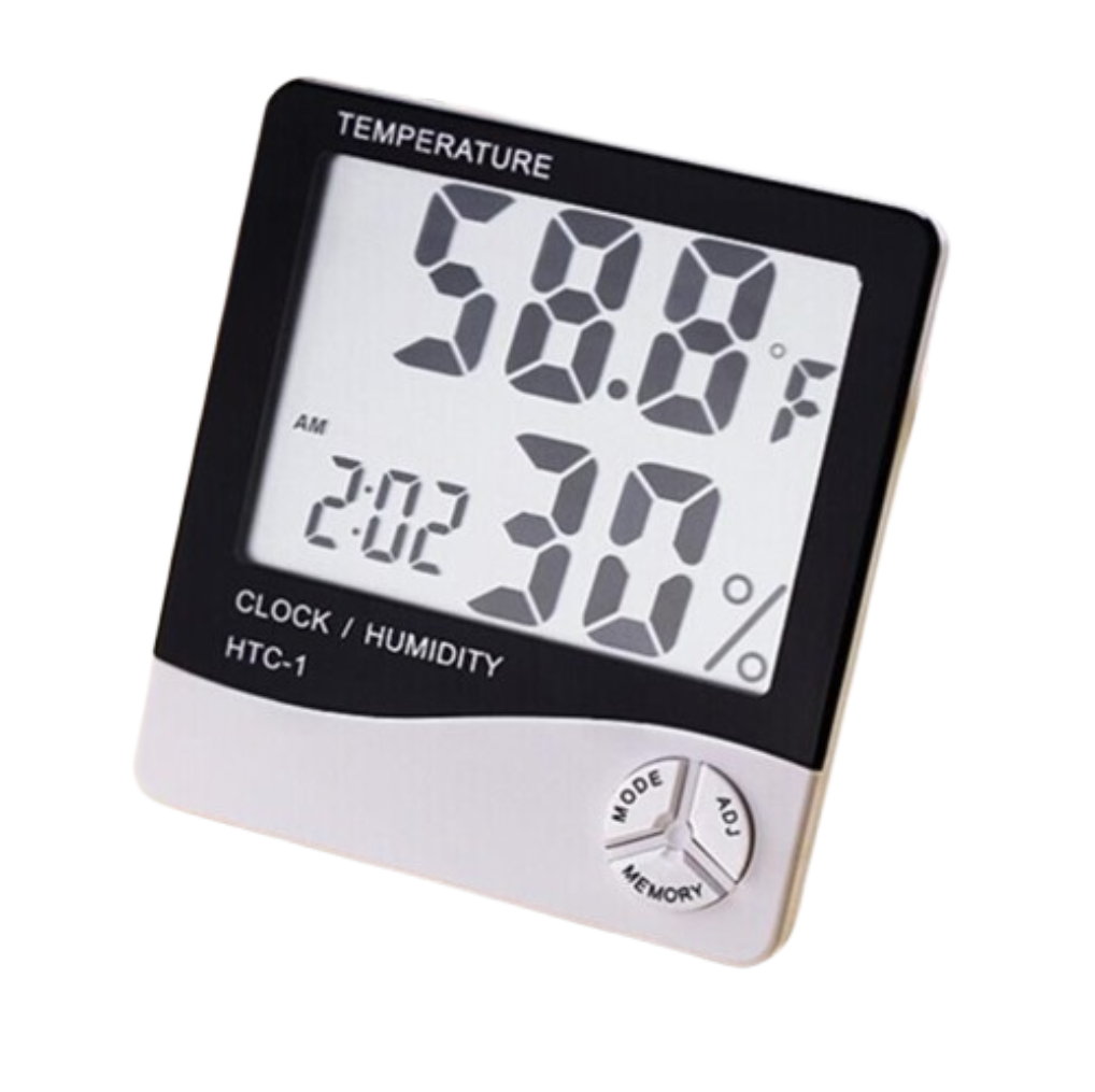 MONTRE DIGITALE DE BUREAU AVEC THERMOMÈTRE / HUMIDITÉ