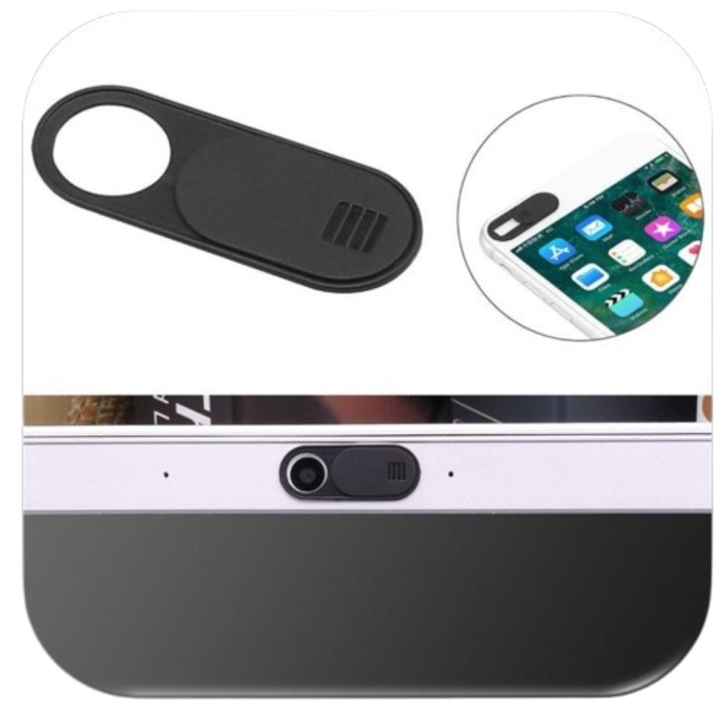 Cache webcam Blanc/noir