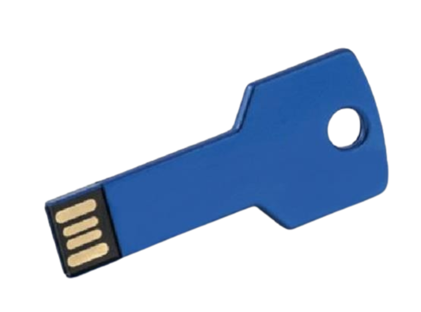 USB CLÉ MÉTALLIQUE 8GO AVEC EMBALLAGE CARTON