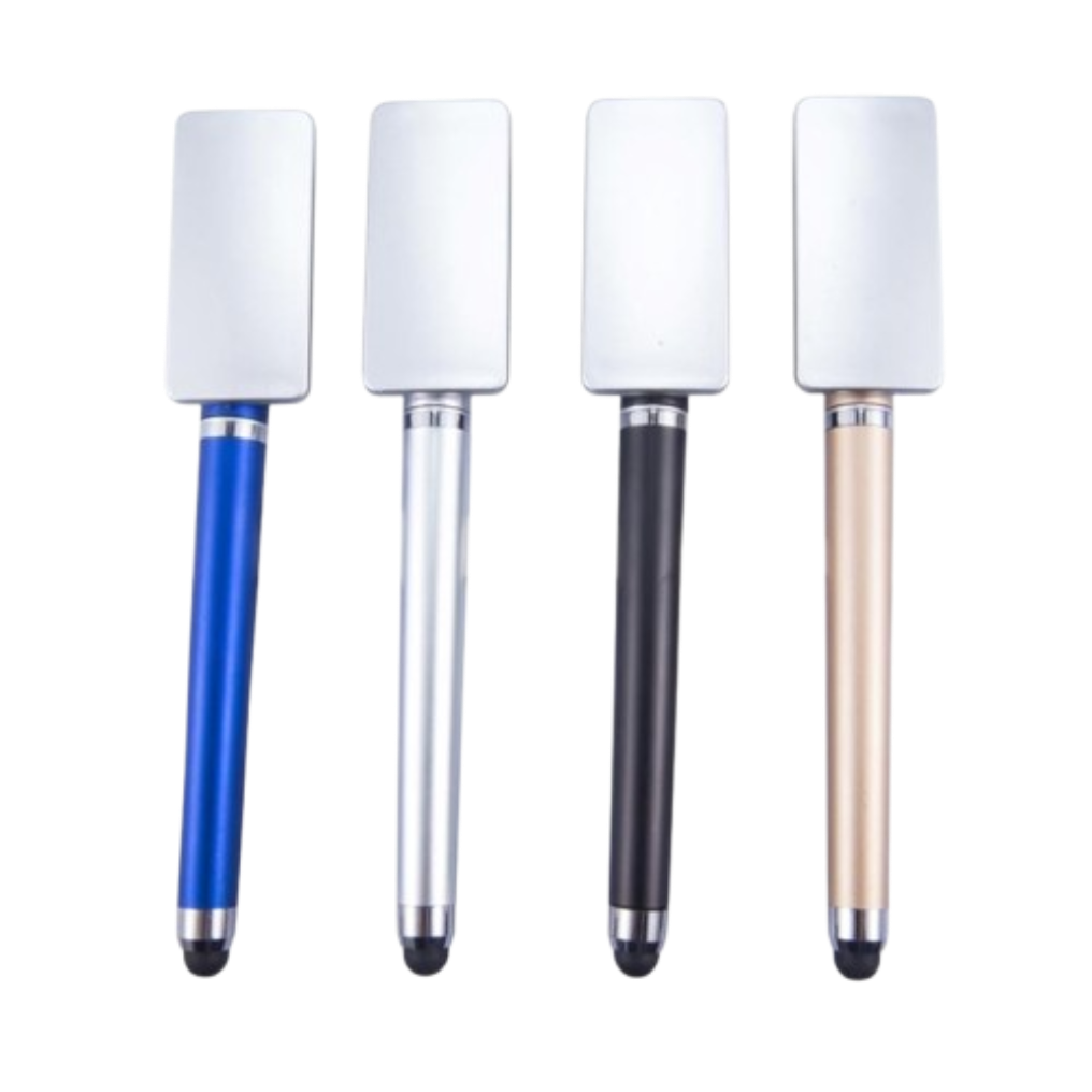 STYLO plastique avec clip rectangle + POSE GSM