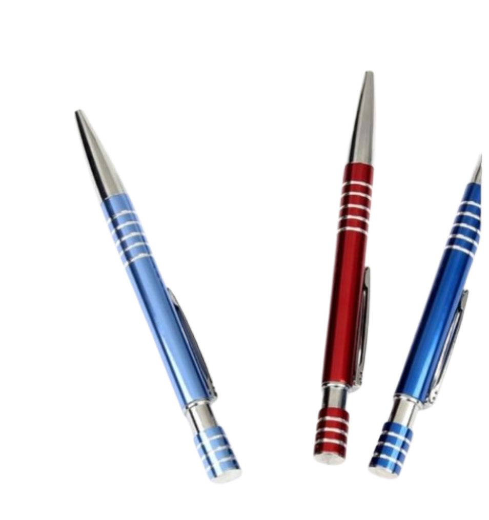 Stylo métal gris