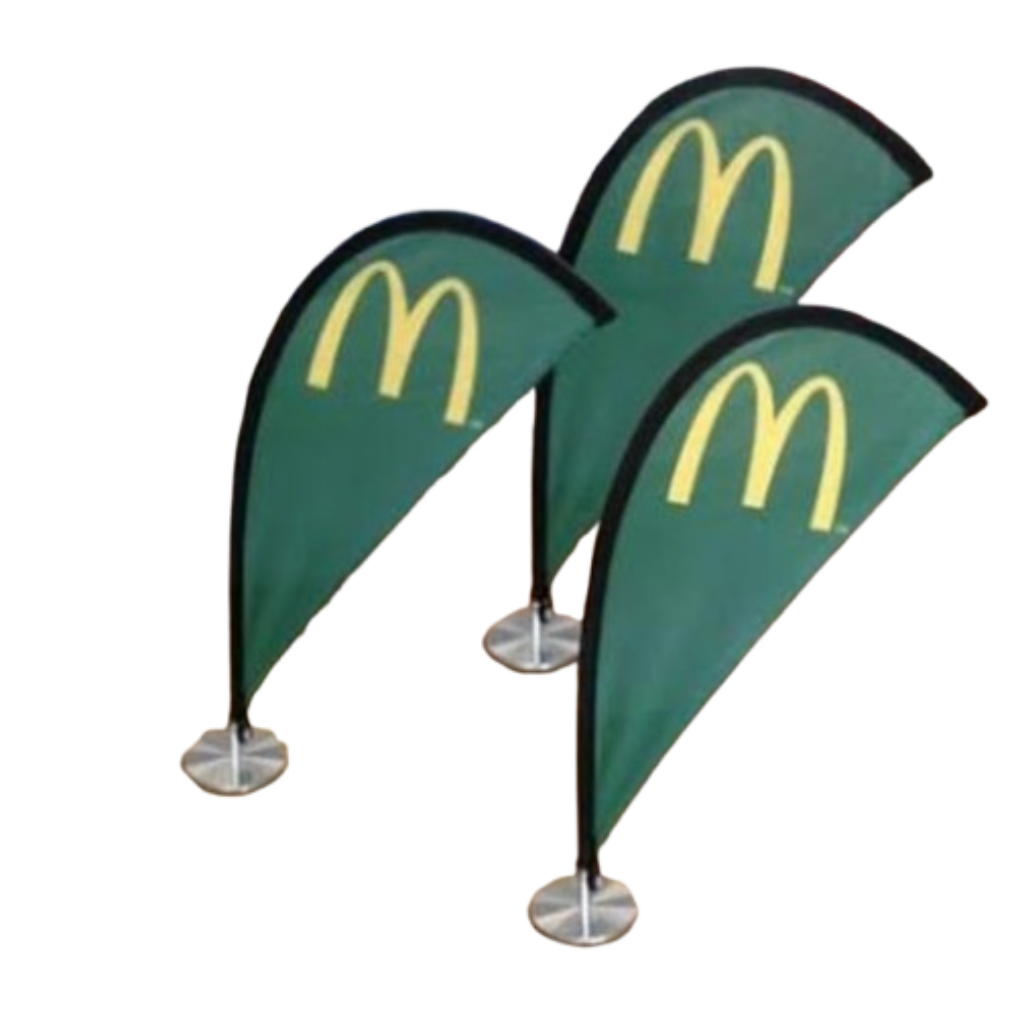 SUPPORT DRAPEAU MINI FLAG Dimensions: 61/81CM