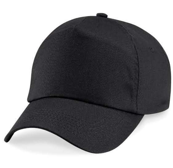 Casquette Canvas Premium 5 Panneaux - Noir Uni