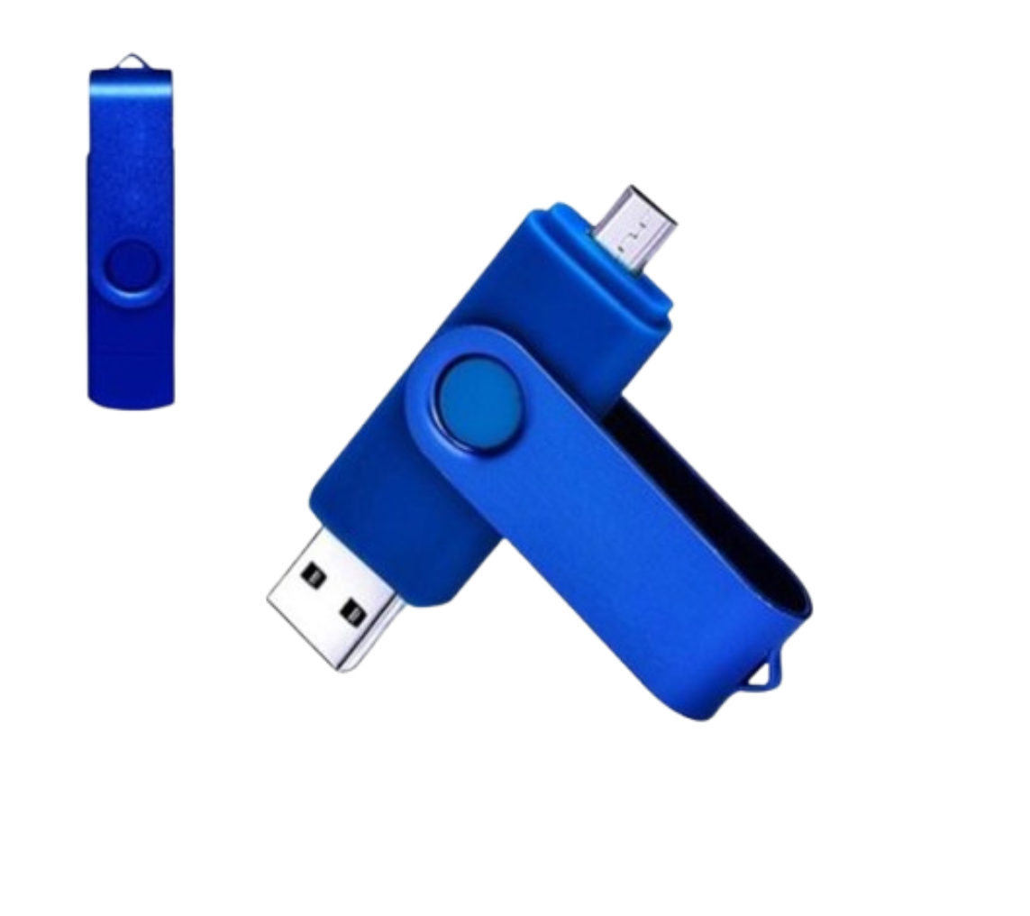 USB TWIST DOUBLE TETE SAMSUNG 8GO +EMBALLAGE CARTON