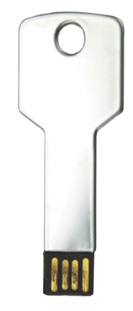 USB CLÉ MÉTALLIQUE 16GO AVEC EMBALLAGE CARTON